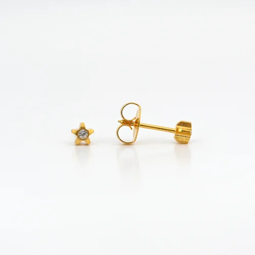 7511 5014 3000 H - SYS75 24K G/P 4mm STARLITE W/CRYSTAL