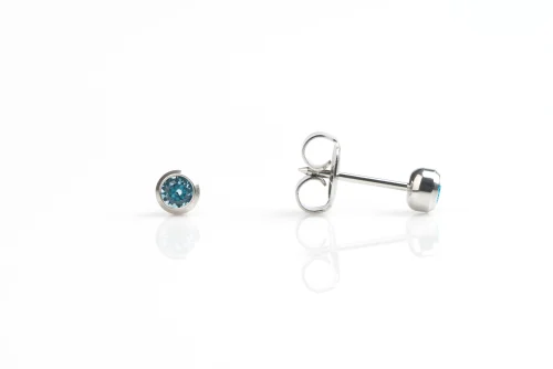 7512 0203 - SYS75 S/STEEL 4mm BEZEL AQUAMARINE
