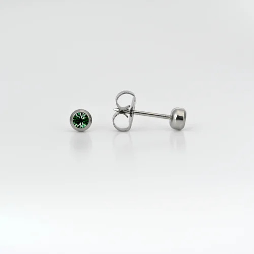 7512 0205 3000 H - SYS75 S/STEEL 4mm BEZEL EMERALD