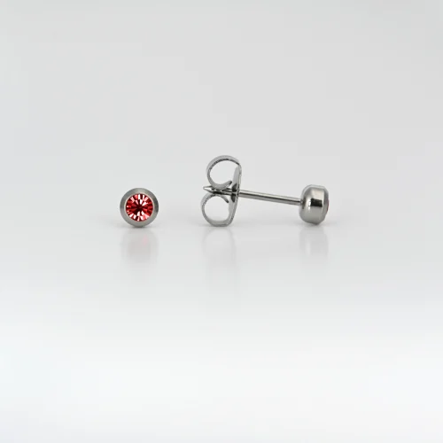 7512 0207 3000 H - SYS75 S/STEEL 4mm BEZEL RUBY