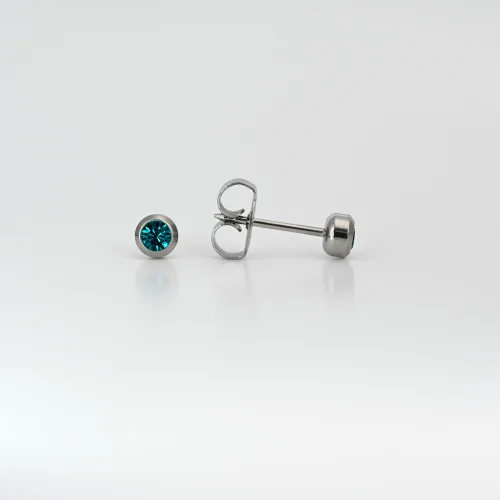 7512 0212 3000 H - SYS75 S/STEEL 4mm BEZEL BLUE ZIRCON
