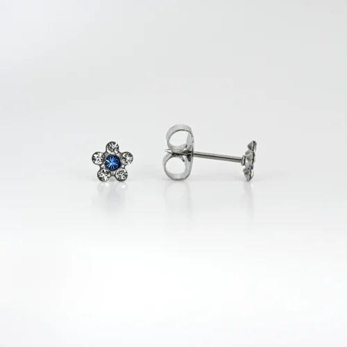 7512 6049 3000 H - SYS75 S/STEEL DAISY SAPPHIRE