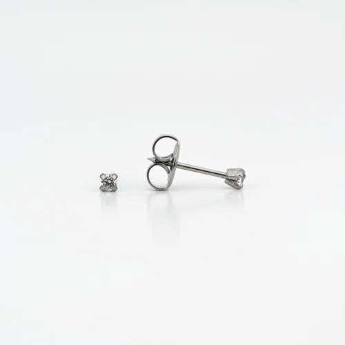 7532 0100 3000 H - SYS75 S/STEEL 2mm CUBIC ZIRCONIA