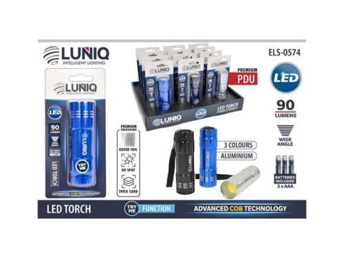 G6T023 - TORCH TOMCAT 9LED 0.03W TORCH (Box 12)