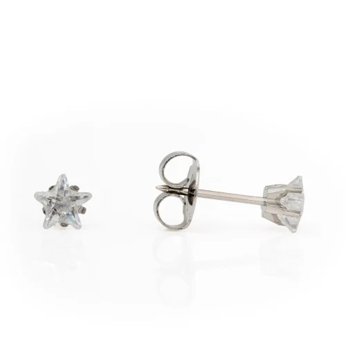 7522 0402 - SYS75 S/STEEL STAR 5mm CZ