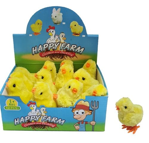 - JUMPING CHICKEN WIND UP (BOX 12)