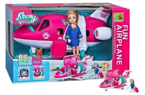 t6a007 - AEROPLANE WITH DOLL