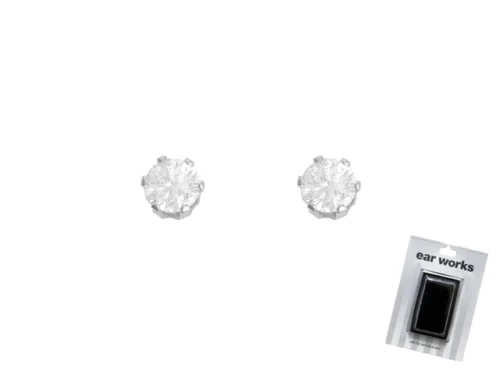 EAR WORKS CZ ROUND 6MM RH