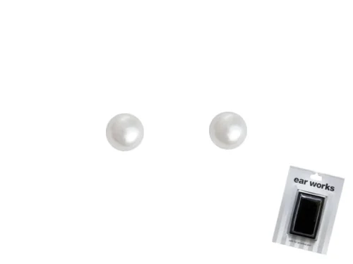 EAR WORKS PEARL WHITE 6MM