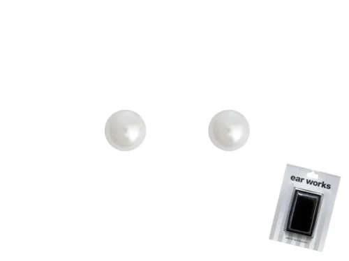 EAR WORKS PEARL WHITE 7MM