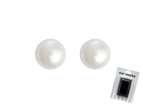 EAR WORKS PEARL WHITE 10MM