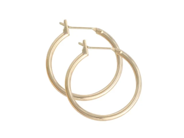 JUST HOOPS 19mm MEDIUM CLICK HOOP G/P