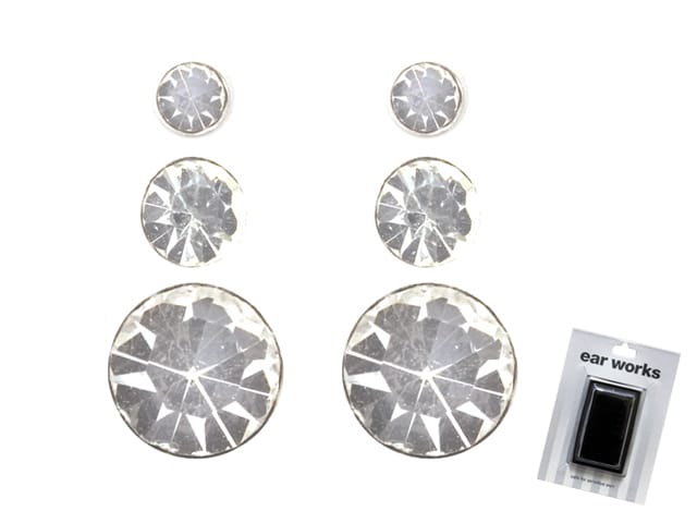 EAR WORKS CRYSTAL MULTI PACK SILVER