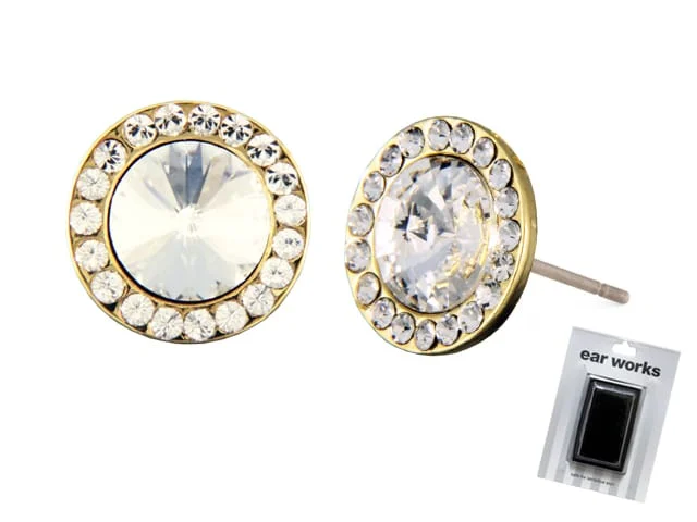 EAR WORKS RIVOLI MULTI STUD 9mm CRYSTAL GP