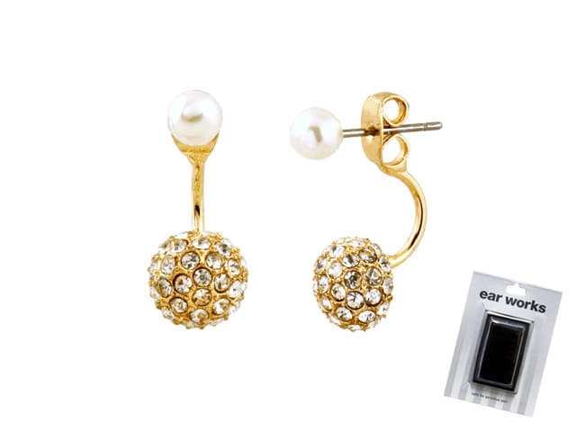 EAR WORKS SPARKLER PEARL DOUBLES GP