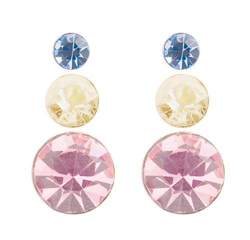 SENSATION MIXED STUDS SILVER