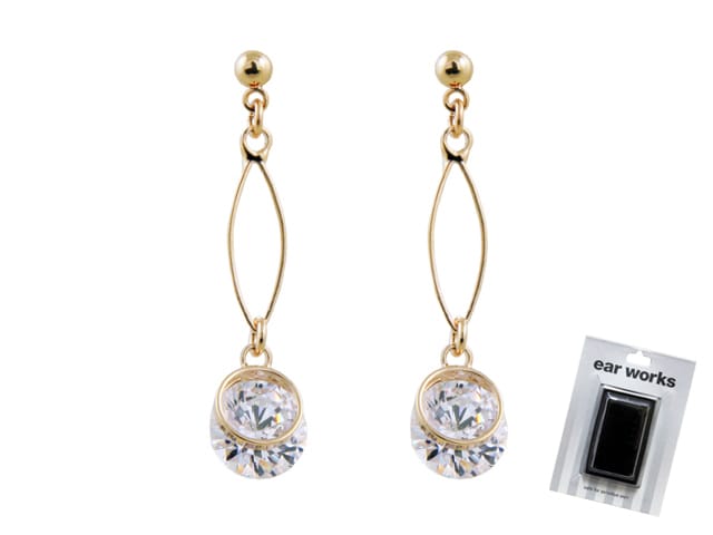 EAR WORKS CRYSTAL DROP CZ GP