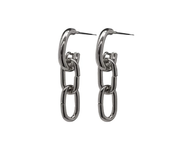 SENSATION CHAIN DROP RHODIUM