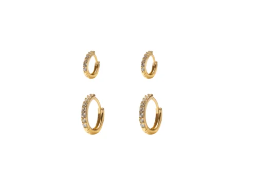 SENSATION CZ HUGGIE SET GP