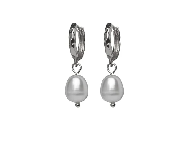 SENSATION FRESHWATER PEARL HUGGIE RH