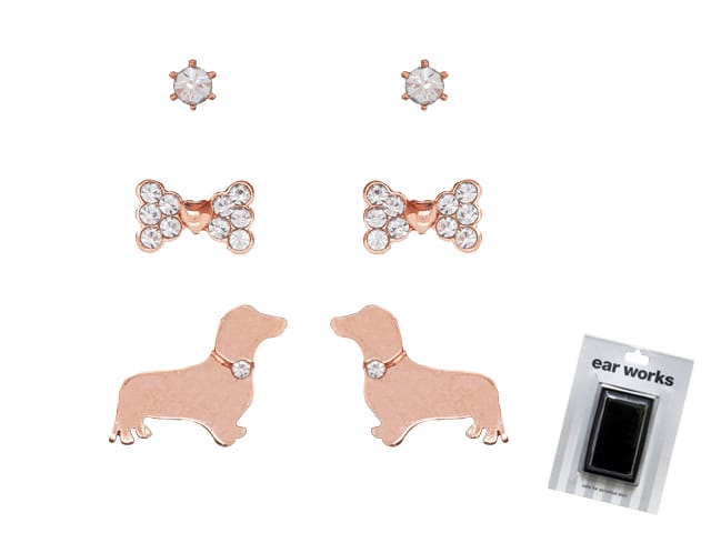 EAR WORKS DOG SET ROSE GP
