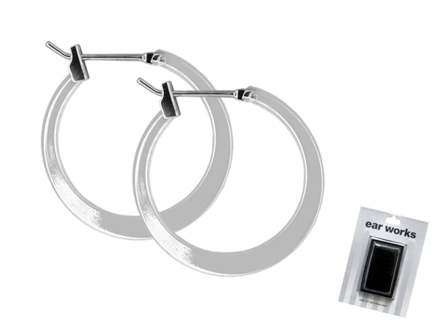 EAR WORKS 22mm FLAT HOOP RH