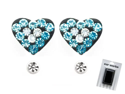 EAR WORKS HEART SET AQUA