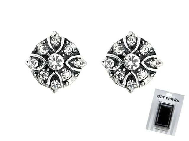 EAR WORKS ANTIQUE CRYSTAL RH