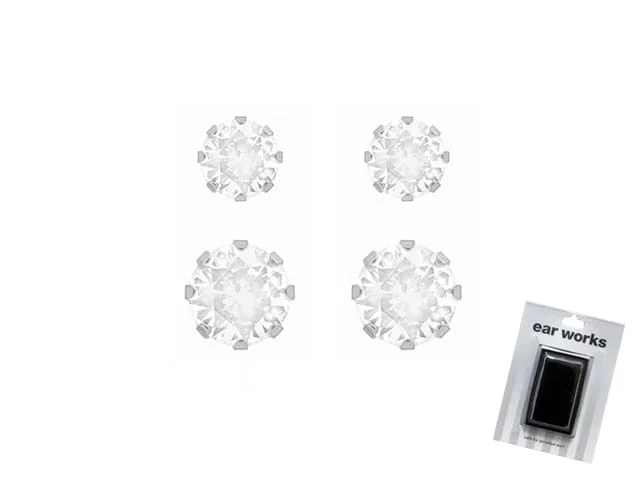 EAR WORKS CZ SET 3MM/4MM RH