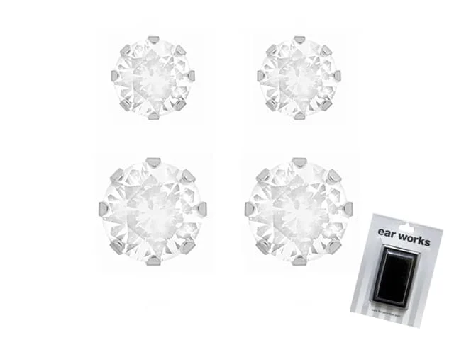 EAR WORKS CZ SET 5MM/6MM RH