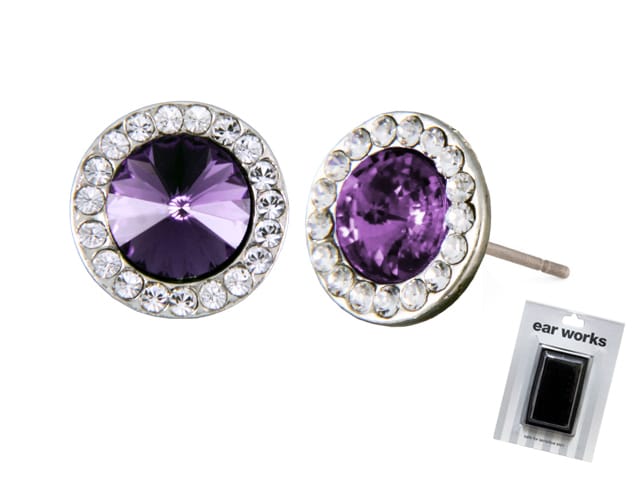 EAR WORKS RIVOLI MULTI STUD 9mm TANZANITE RH