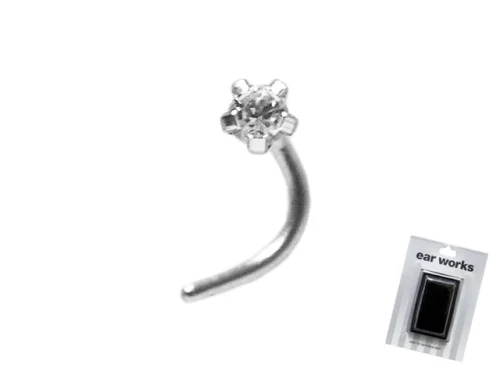 EAR WORKS TIFFANY CZ S/S/S