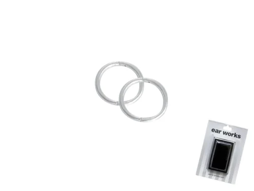 EAR WORKS SLEEPER 8MM SILVER