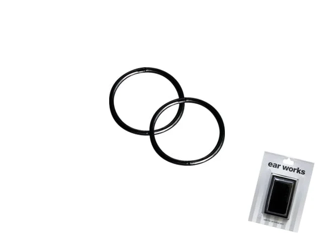 EAR WORKS SLEEPER 12MM BLACK