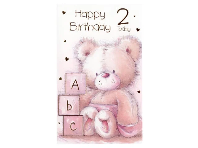 CARDS 2 YEAR OLD MIXED  (PK 12)