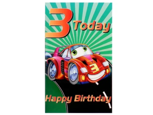 CARDS 3 YEAR OLD BOY  (PK 12)