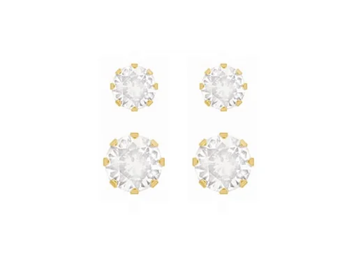 SENSATION CZ 3MM/4MM SET GP