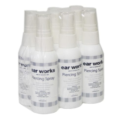 EAR WORKS PIERCING SPRAY 60ml (PK 6)