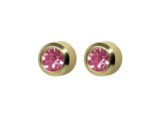 SYS75 24K G/P 4mm BEZEL ROSE