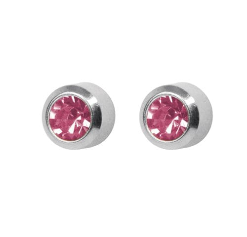 SYS75 TITANIUM ROSE BIRTHSTONE 4mm