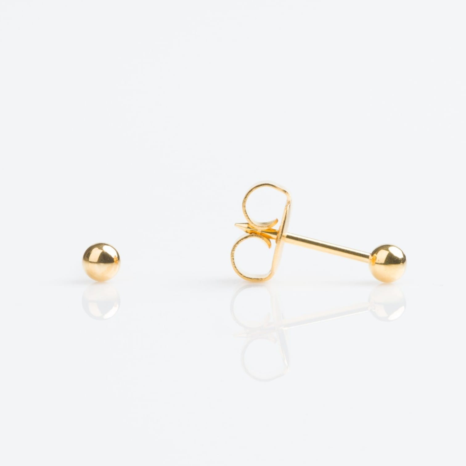 SYS75 14K SOLID GOLD 3mm BALL