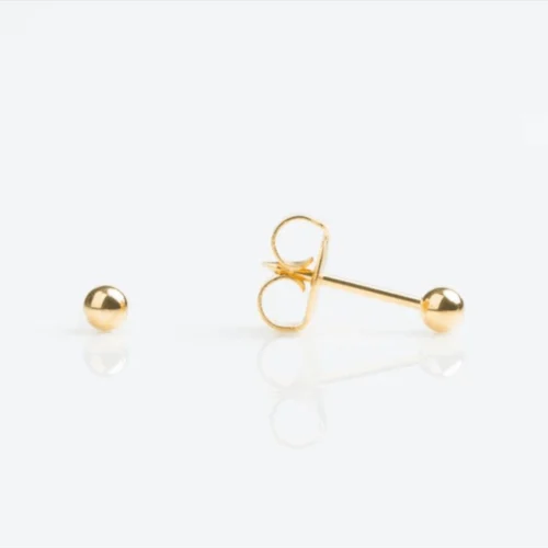 SYS75 14K GOLD BABY BALL 3MM