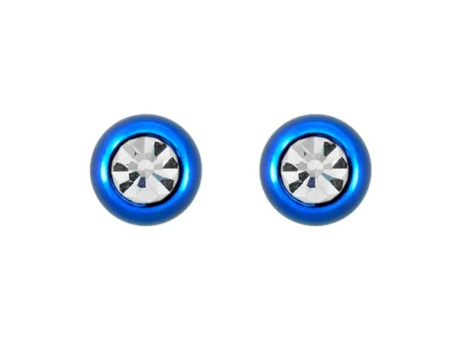 SYS75 BLUE TITANIUM 4MM BALL CRYSTAL