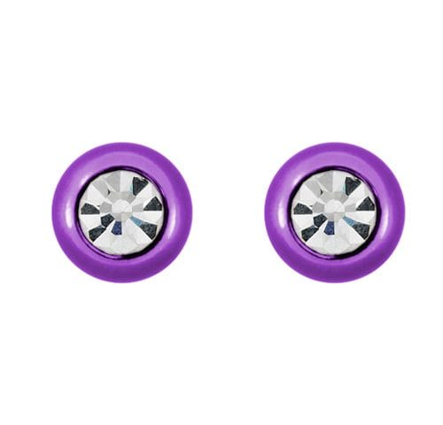 SYS75 PURPLE TITANIUM 4MM BALL CRYSTAL