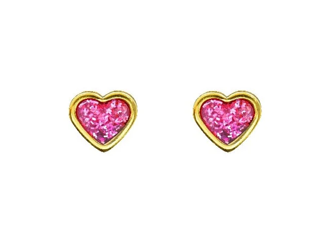 SYS75 24K GP PINK HEART