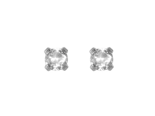 SYS75 S/STEEL 2mm CUBIC ZIRCONIA