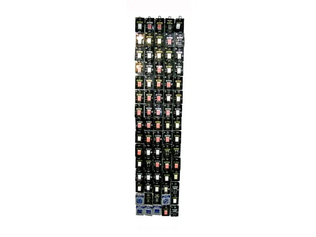 75 PRONG WALL STAND - CHROME  (CONTACT US FOR STAND OPTIONS)