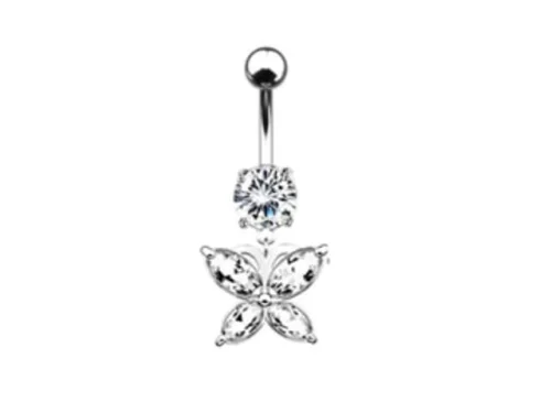 PYGMY BELLY CRYSTAL BUTTERFLY