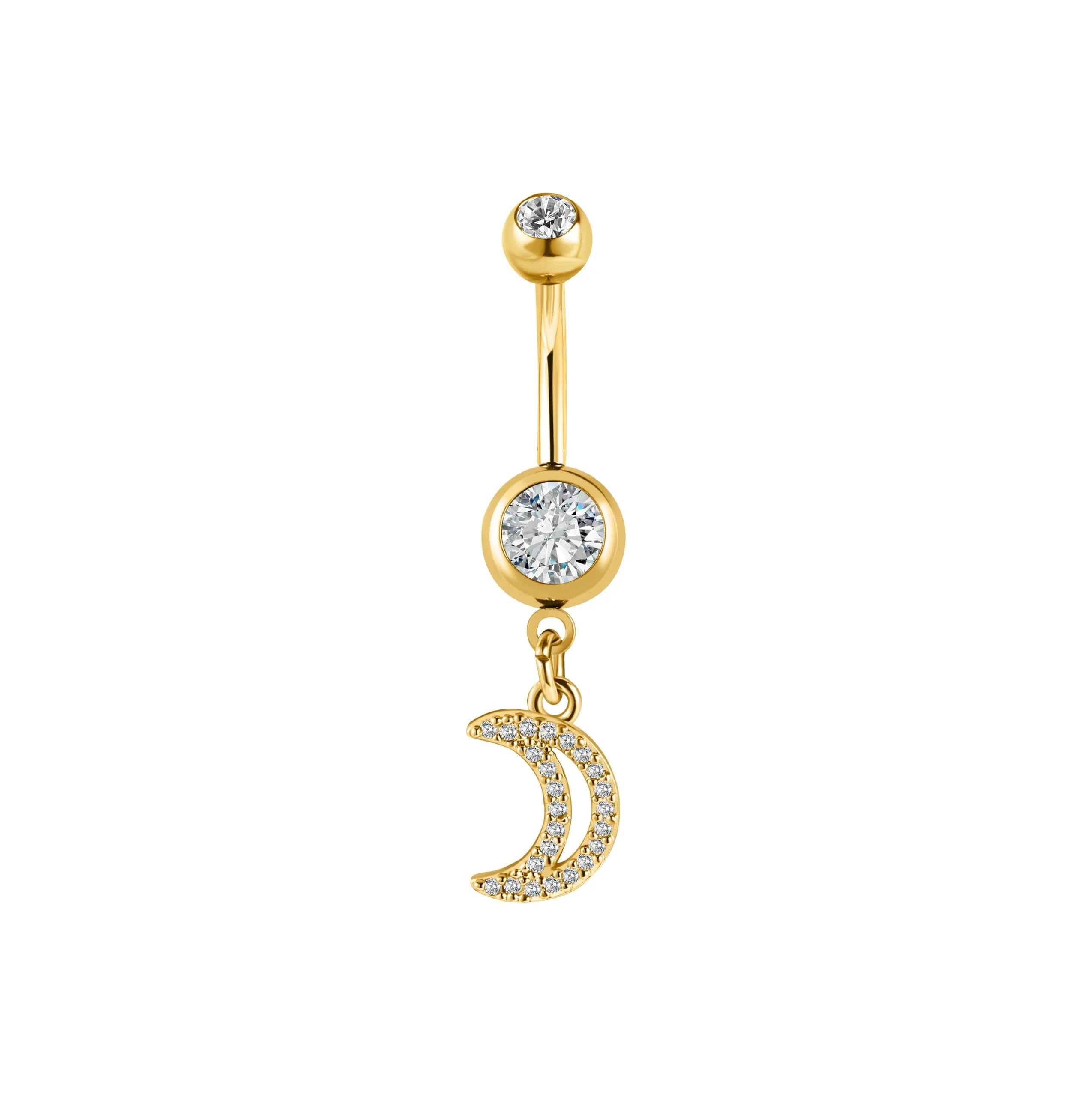 PYGMY NAVEL GP MOON DROP CRYSTAL