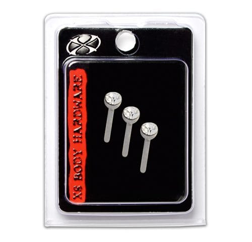 X8 S/S CRYSTAL 2.5 BONES 3PK